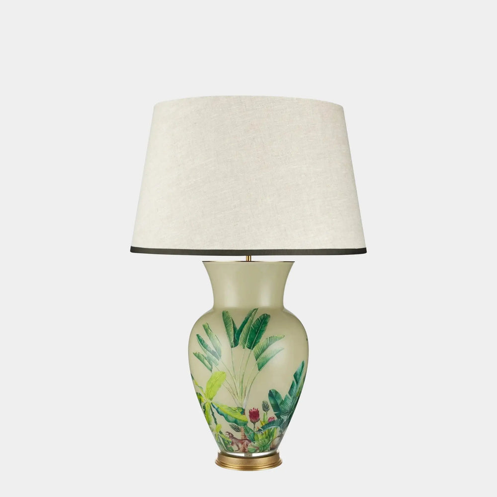 KING of the JUNGLE in LARGE Lamp Base ROSANNA LONSDALE