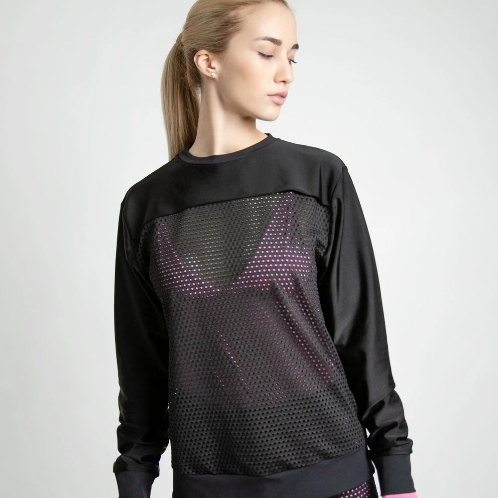 KNIT NET SWEATSHIRT numbatsport