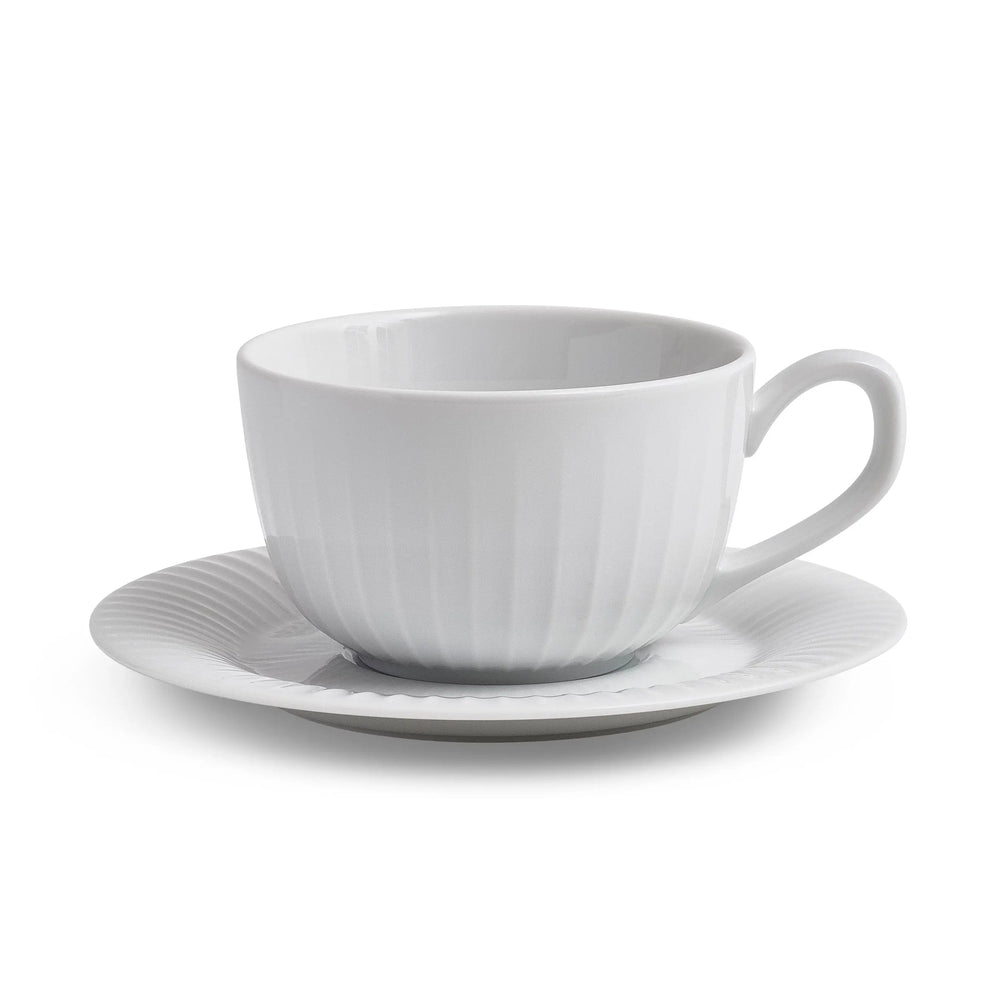 KŠhler Hammersh¿i Cup With Saucer White KŠhler
