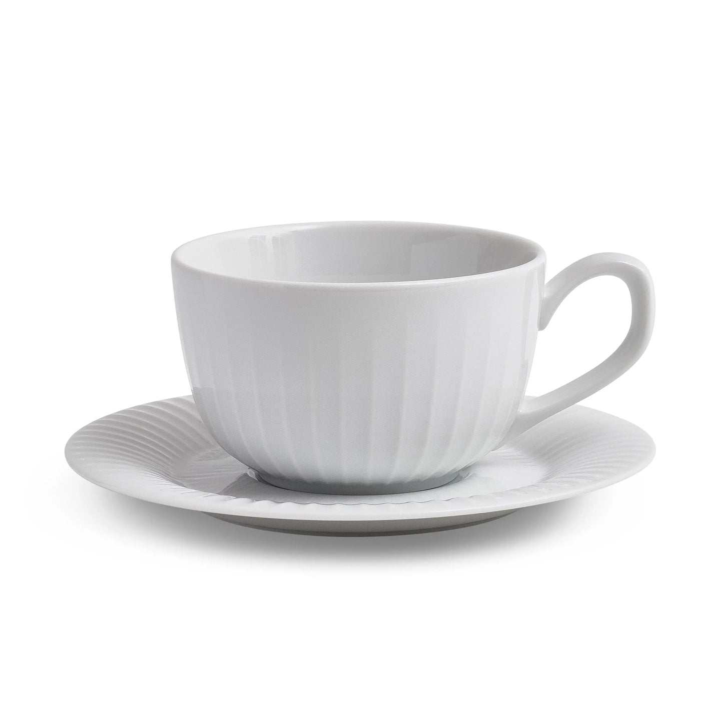 KŠhler Hammersh¿i Cup With Saucer White KŠhler
