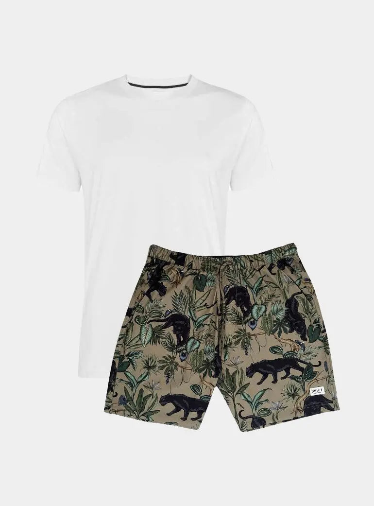 Kabini King Pyjama Shorts Set Drift Sleepwear