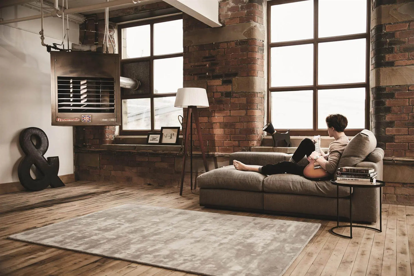Karma Grey Solid Luxury Viscose Rug The Rugs