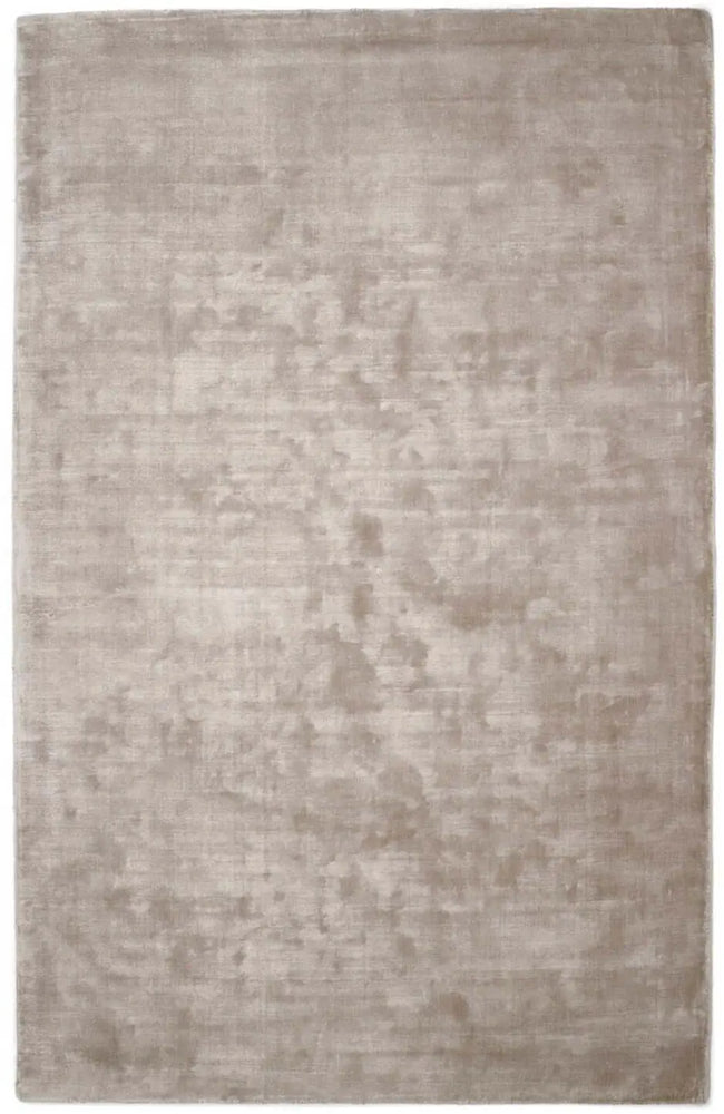 Karma Mink Solid Luxury Viscose Rug The Rugs