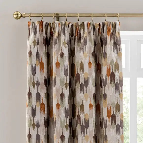 Kelso Pencil Pleat Velvet Curtains Dunelm