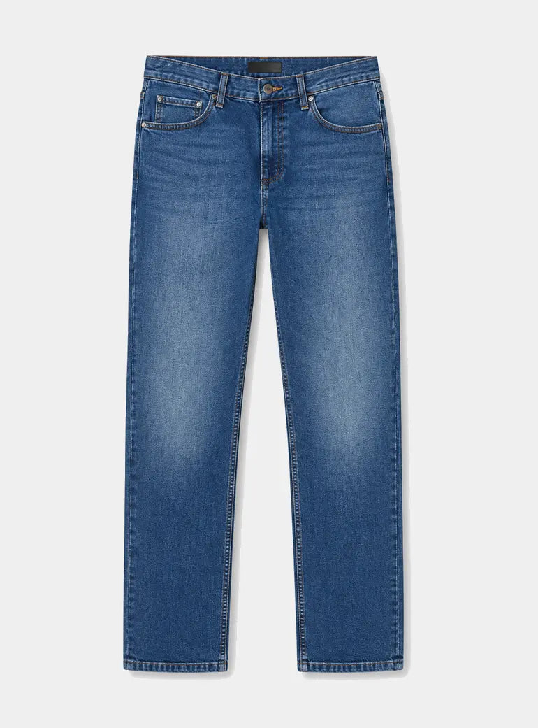 Kelvyn Relaxed Fit Jeans Dark Wash Duck and Cover