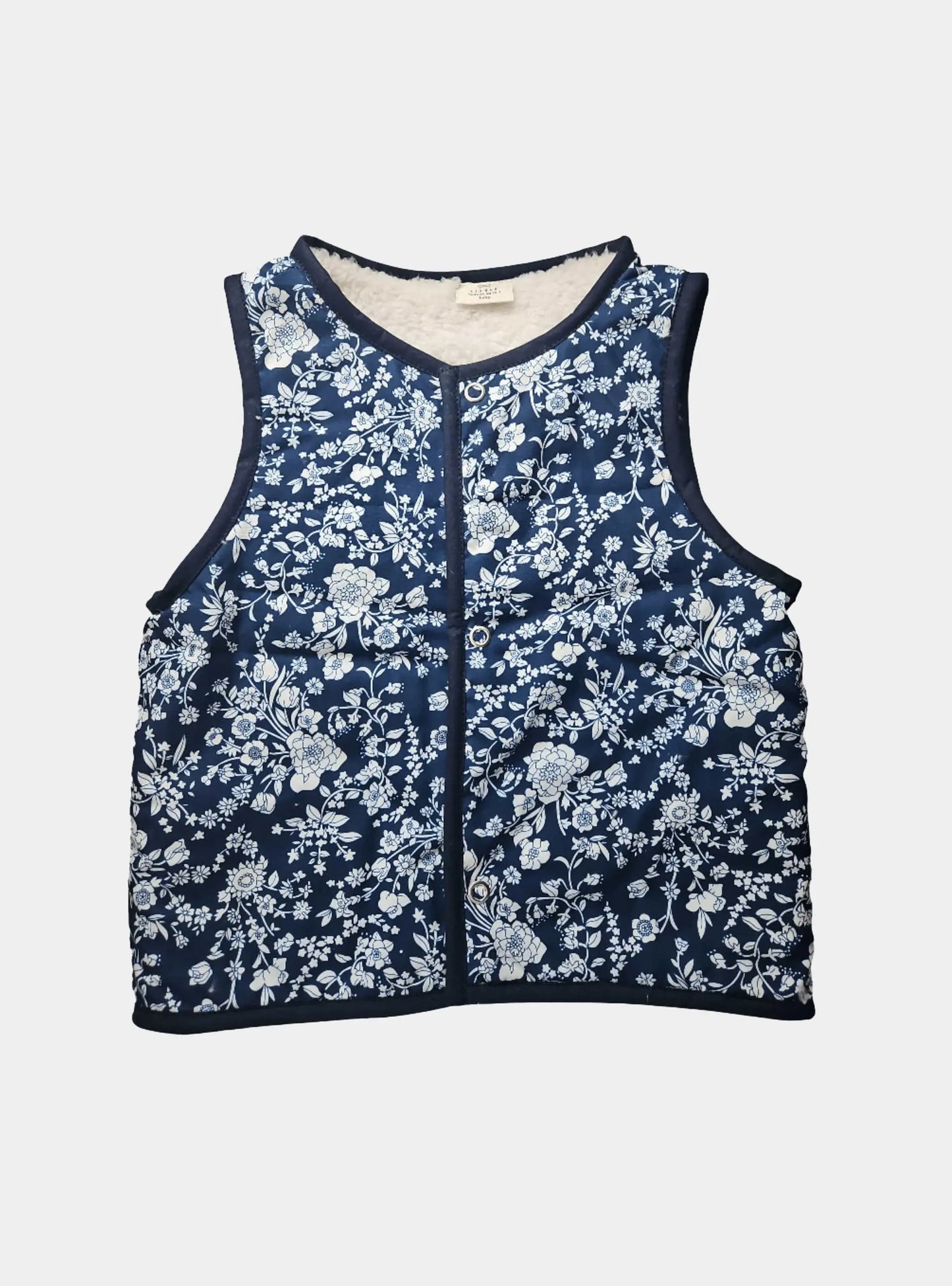 Kids Stylish Vest Scilla Navy Little Scandi baby