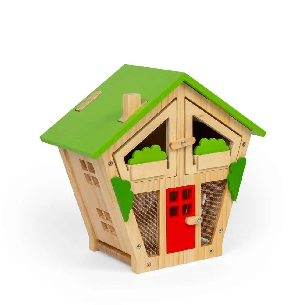 Kids' Wooden Bug House Toby Tiger