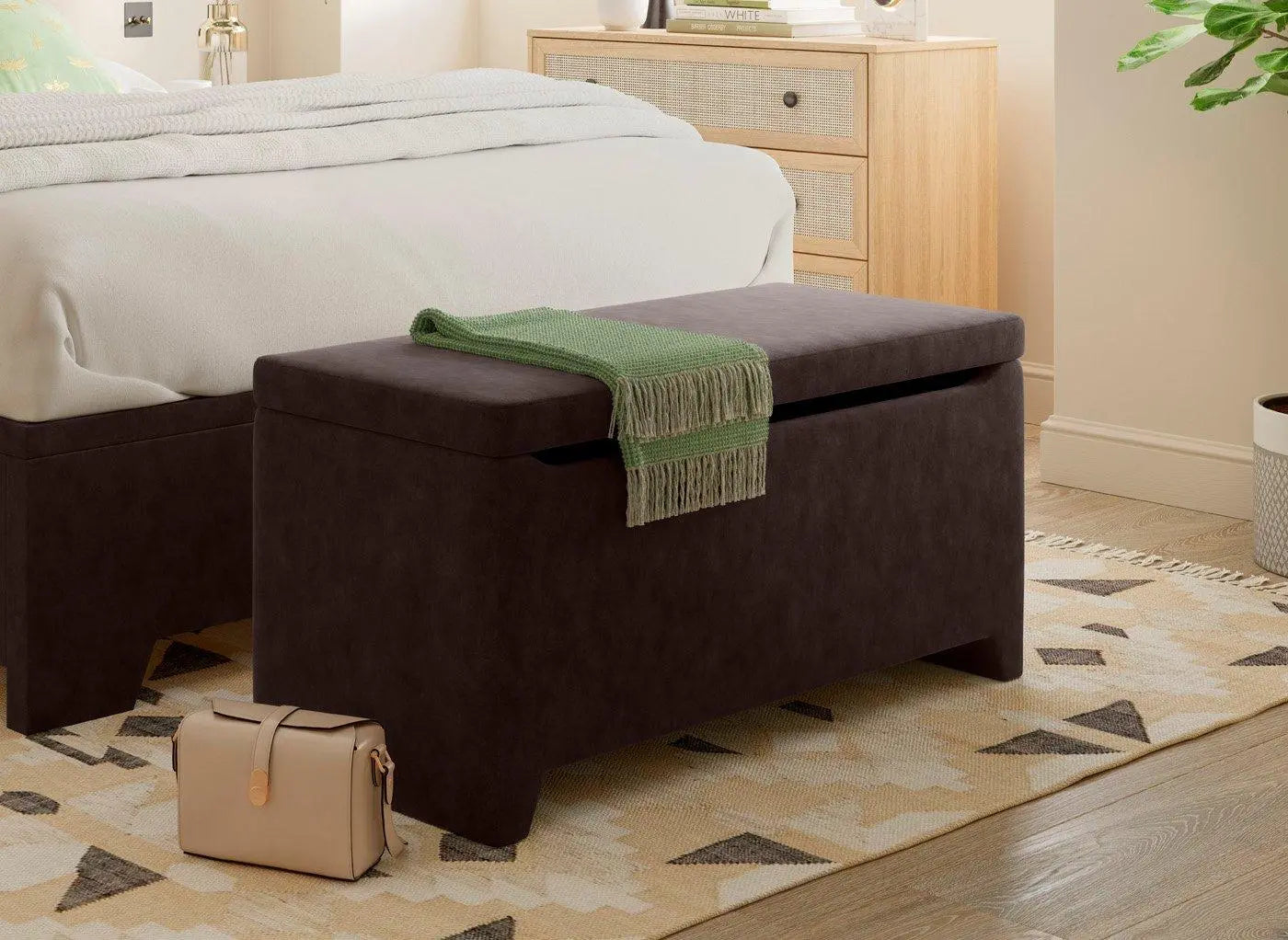 Kimberley Blanket Box - Brown Dreams
