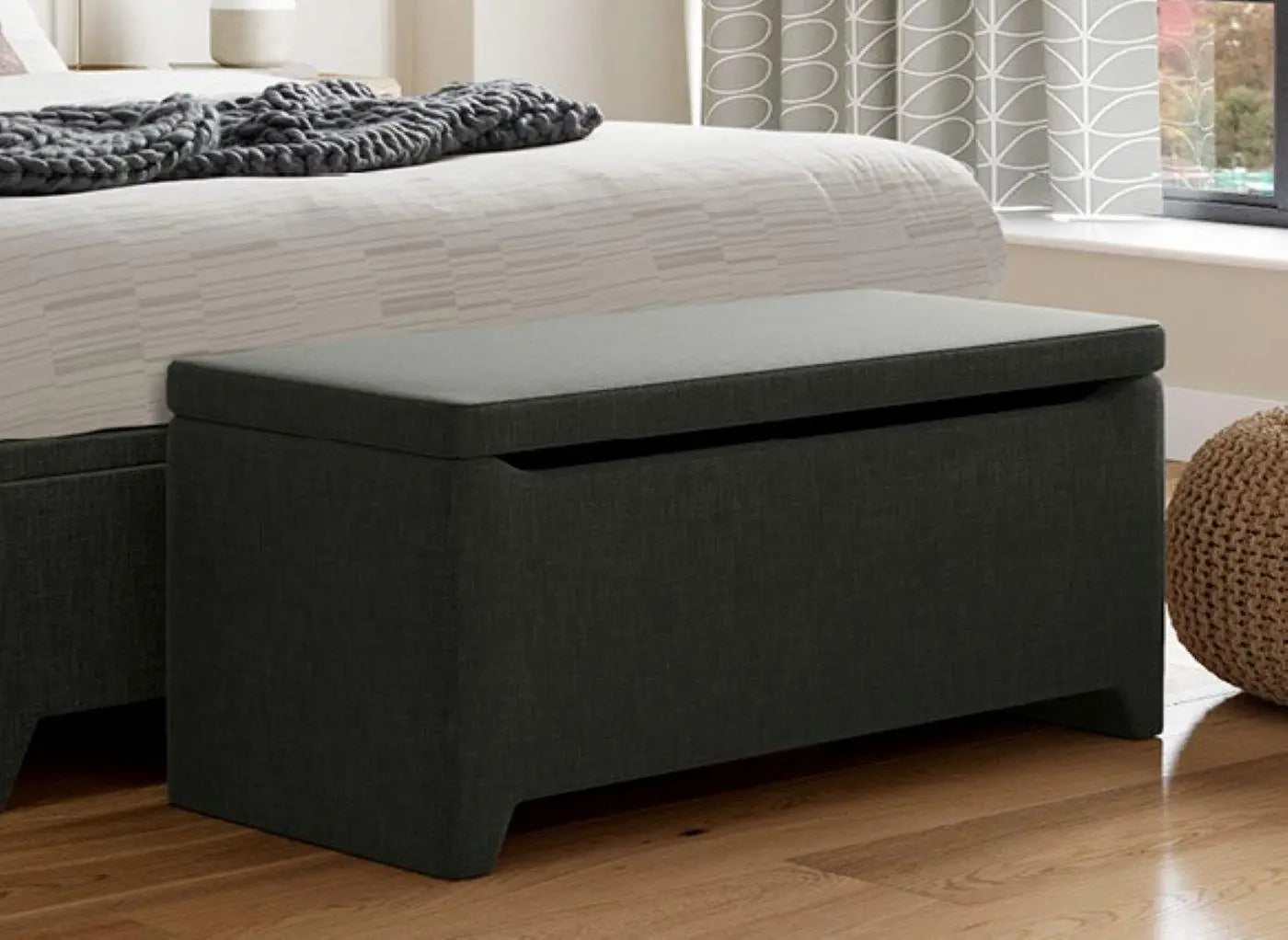Kimberley Blanket Box - Grey Dreams