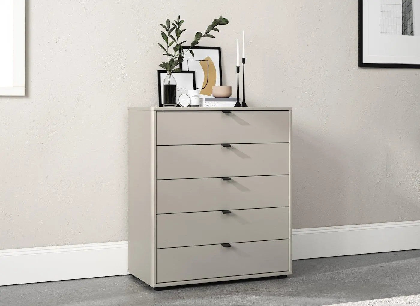 Kirkpatrick 4-Drawer Chest - Grey Dreams