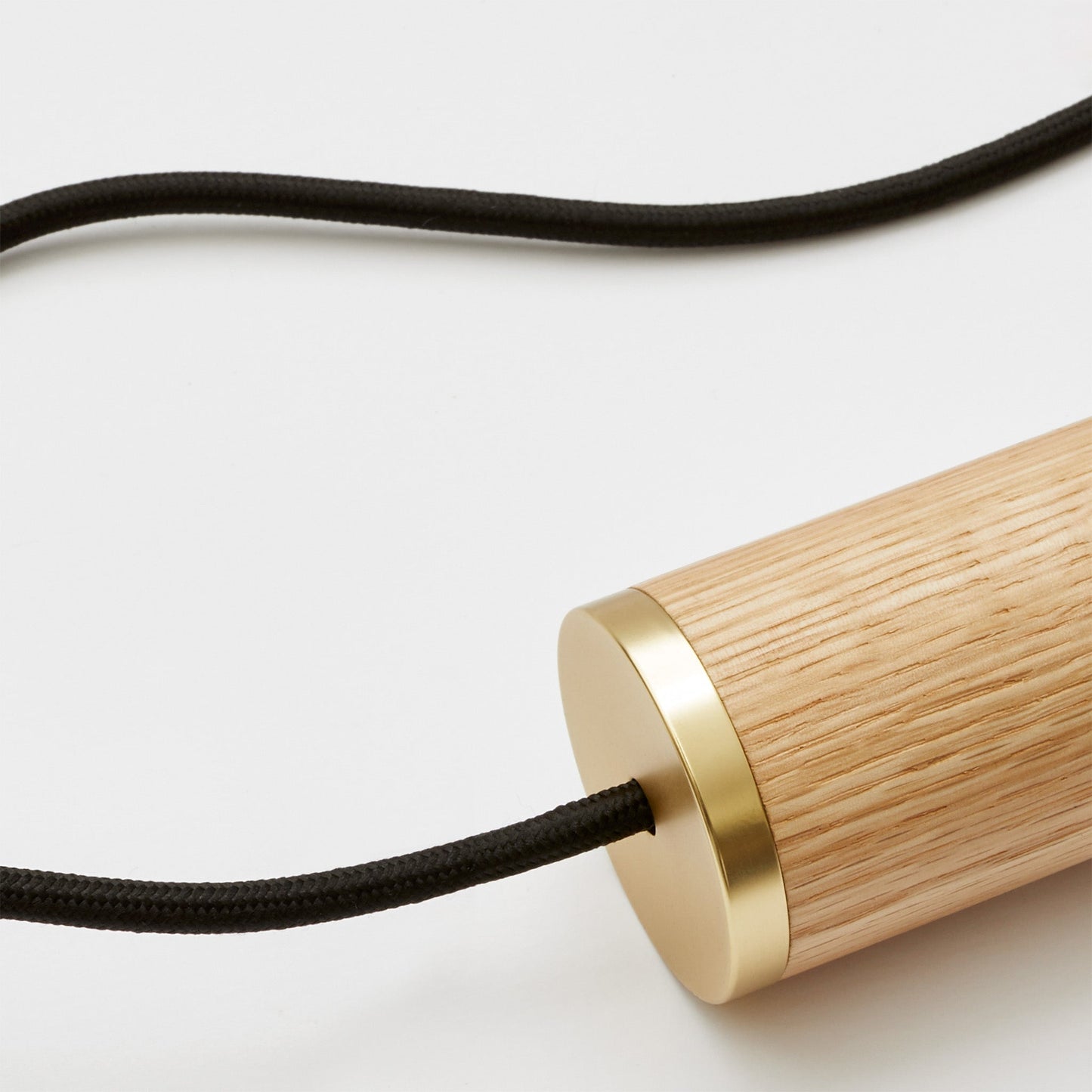 Oval Pendant Light in Oak Tala