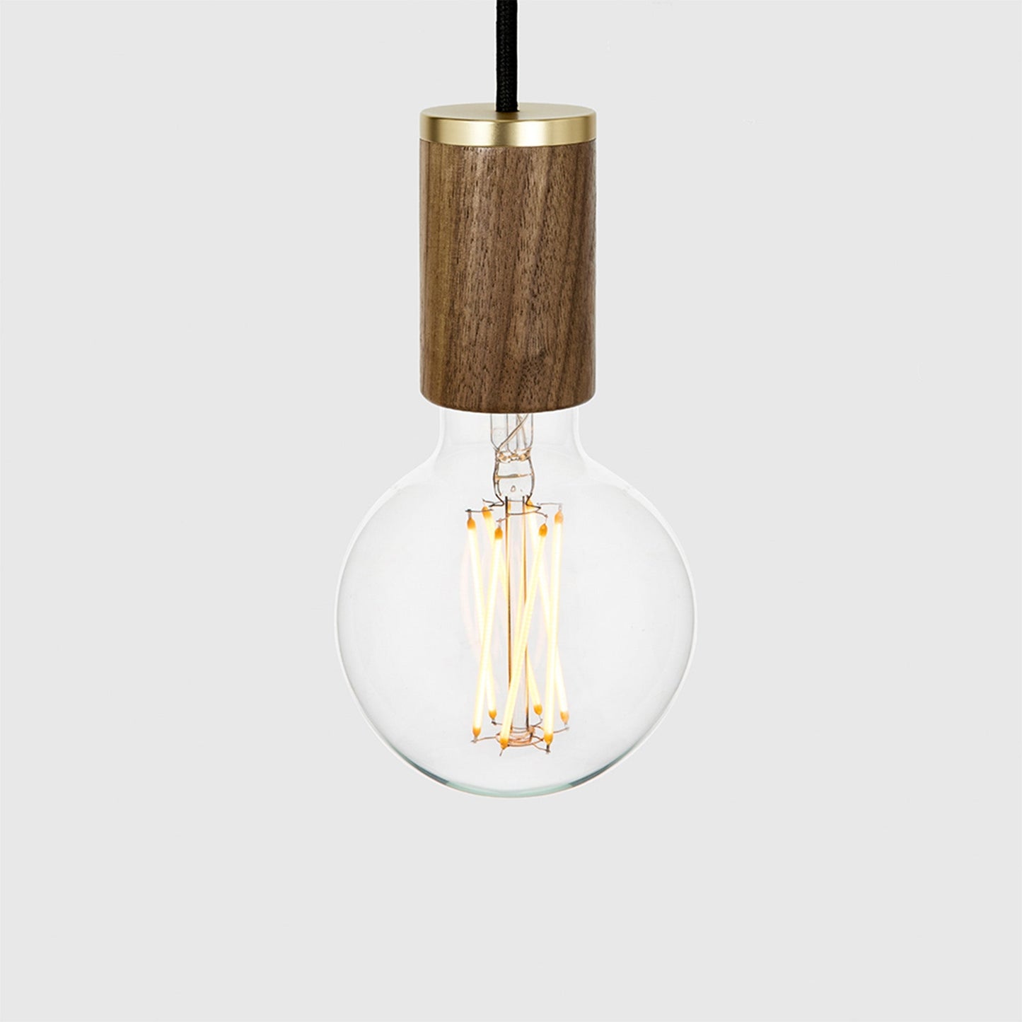 Elva Pendant Light Non-Tinted in Walnut Tala