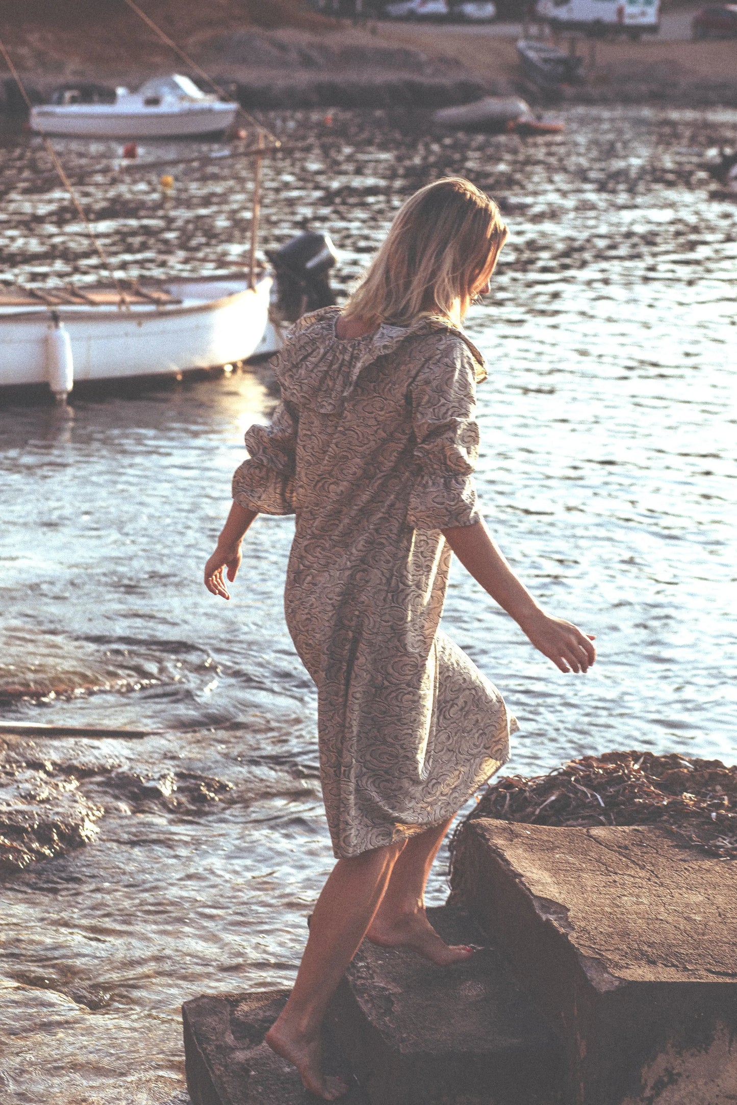 Kumo Clouds Dress - Print Sisters Loungewear Print~Sisters