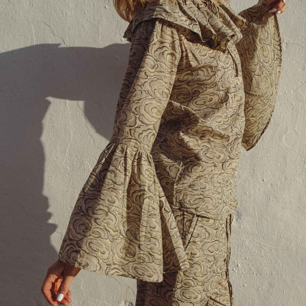 Kumo Clouds Two Piece Set  - Print Sisters Loungewear Print~Sisters