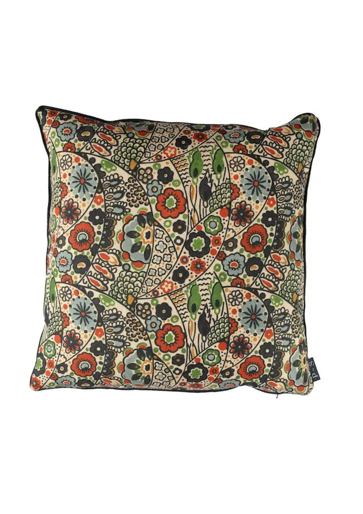 Kyoto Woodblock Cushion Print Sisters