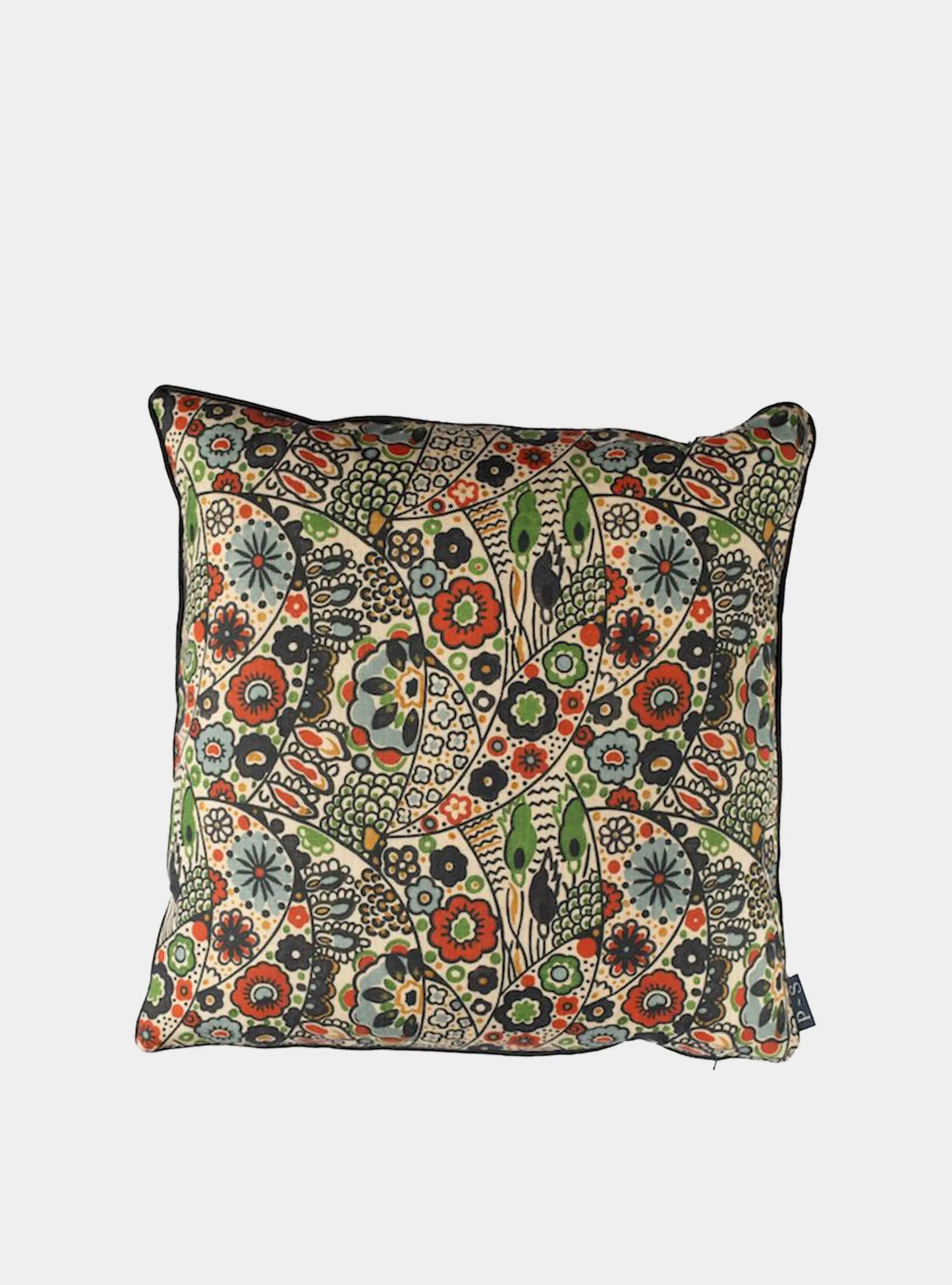 Kyoto Woodblock Cushion Print~Sisters
