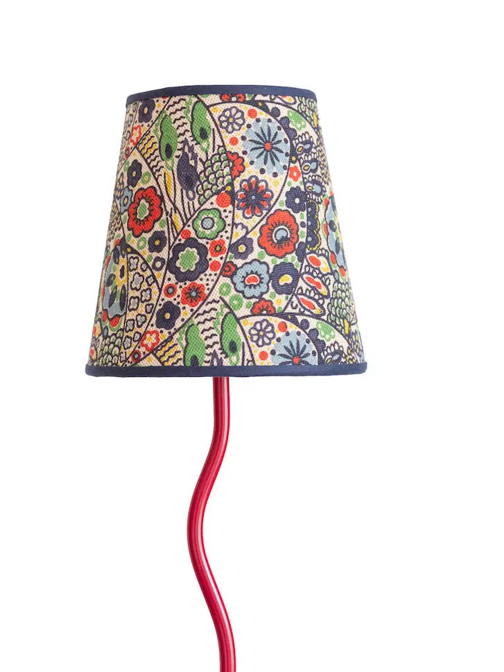Kyoto Woodblock Lampshade Print Sisters
