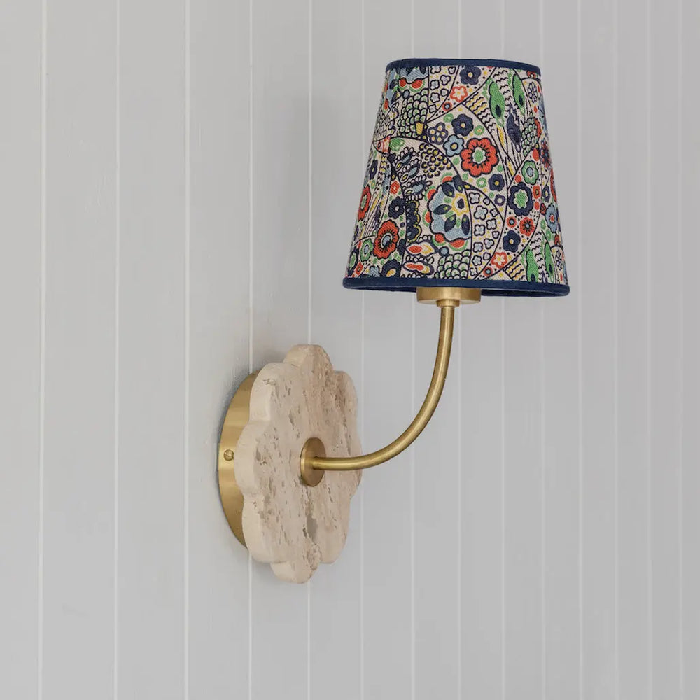 Kyoto Woodblock Lampshade Print~Sisters