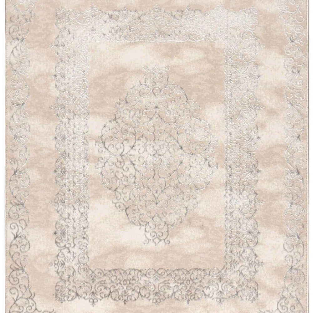 LARA Modern Beige Rugs | 704C The Rugs