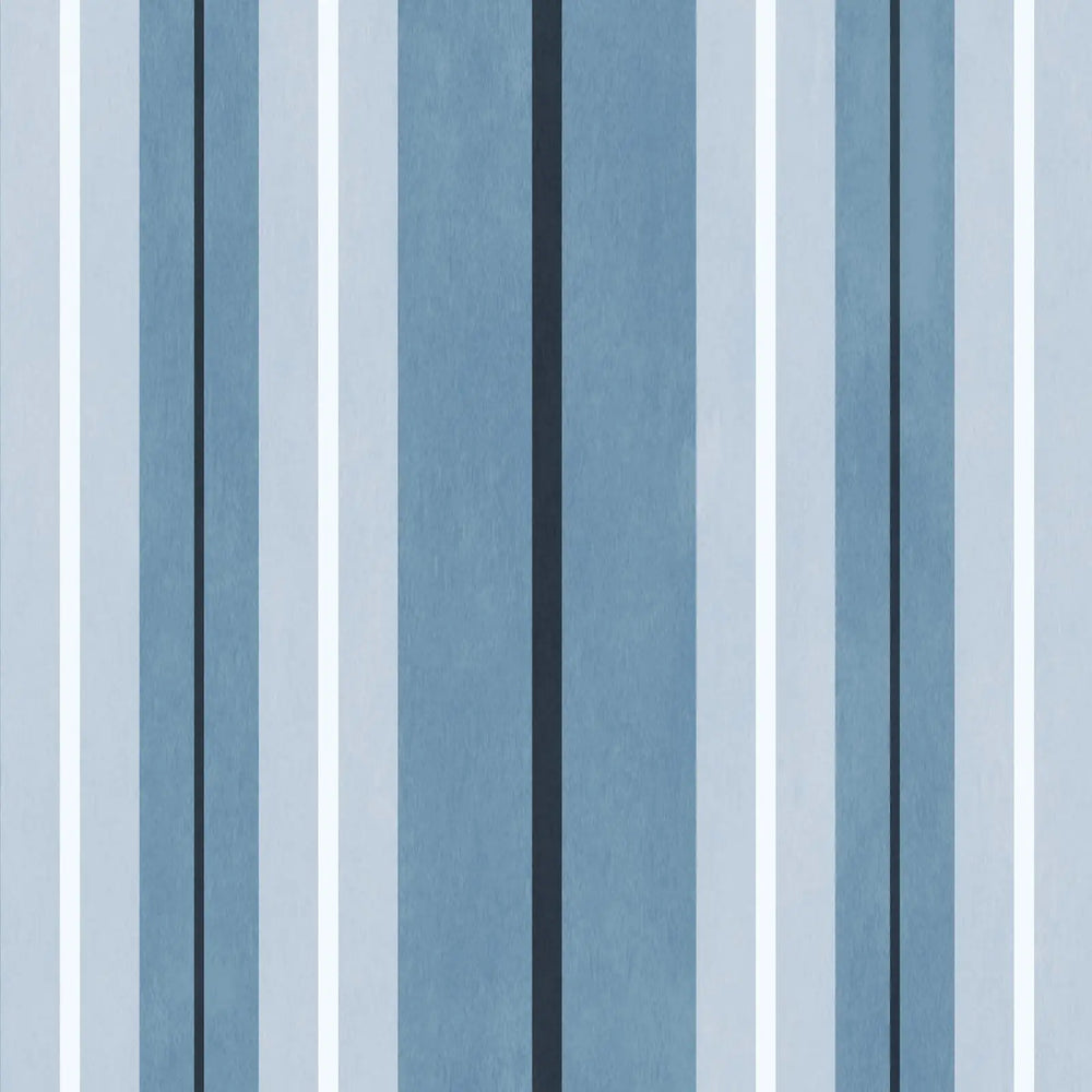 LAURISTON STRIPE Wallpaper - Sky House of Hackney