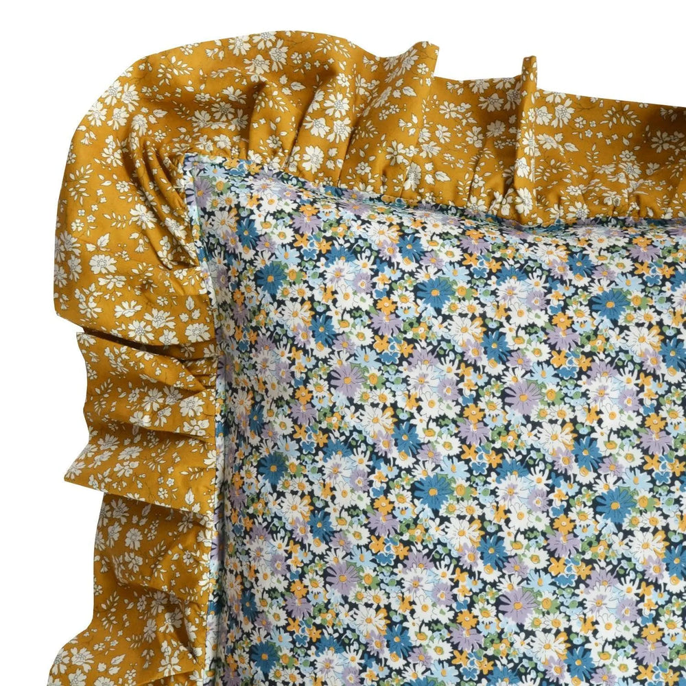 LIBBY & CAPEL Liberty Ruffle Cushion Coco & Wolf