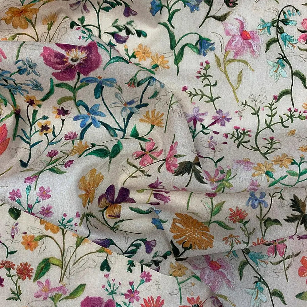 LINEN GARDEN Liberty Fitted Sheet Coco & Wolf