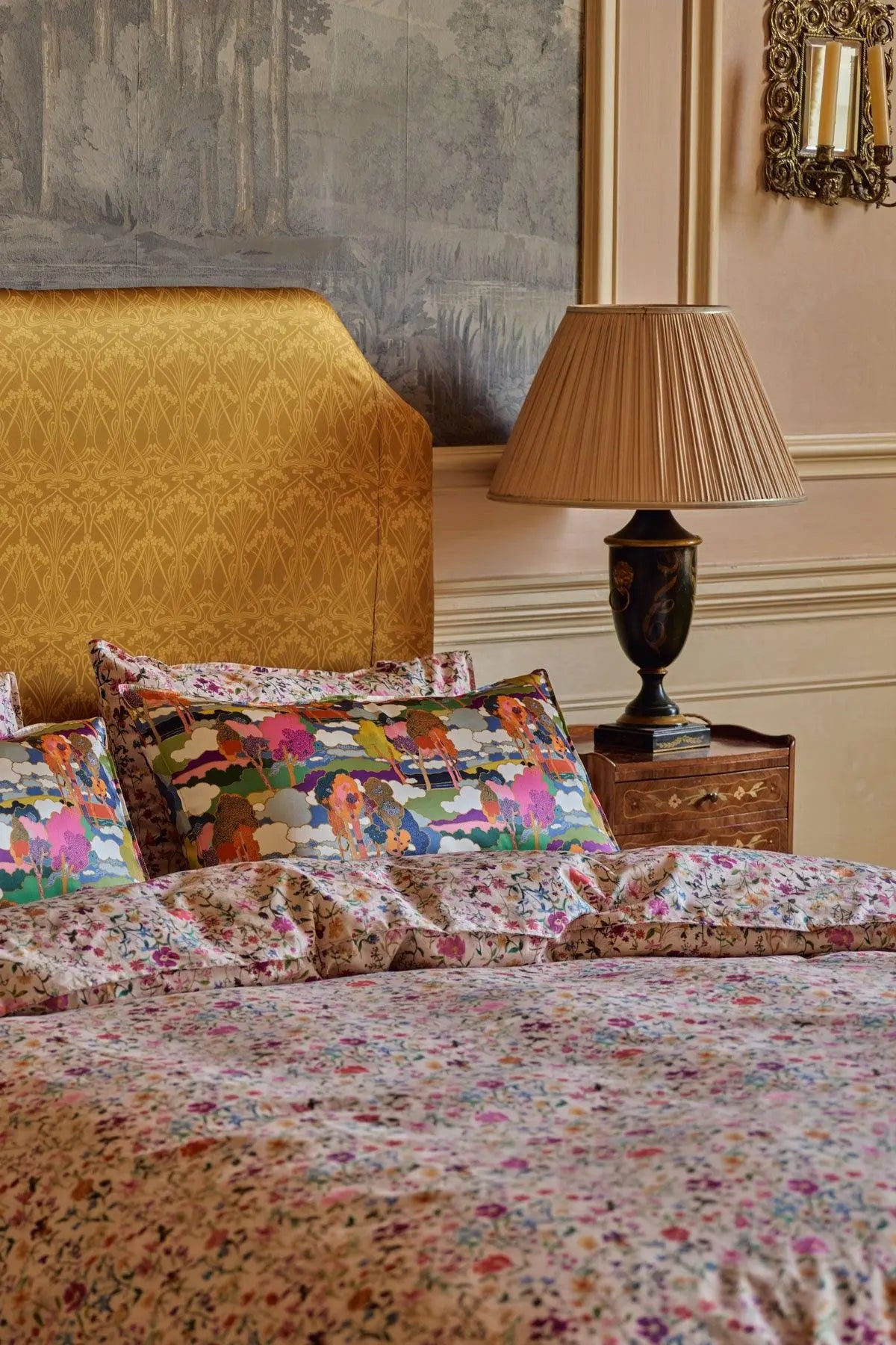LINEN GARDEN Liberty Pillowcase Coco & Wolf