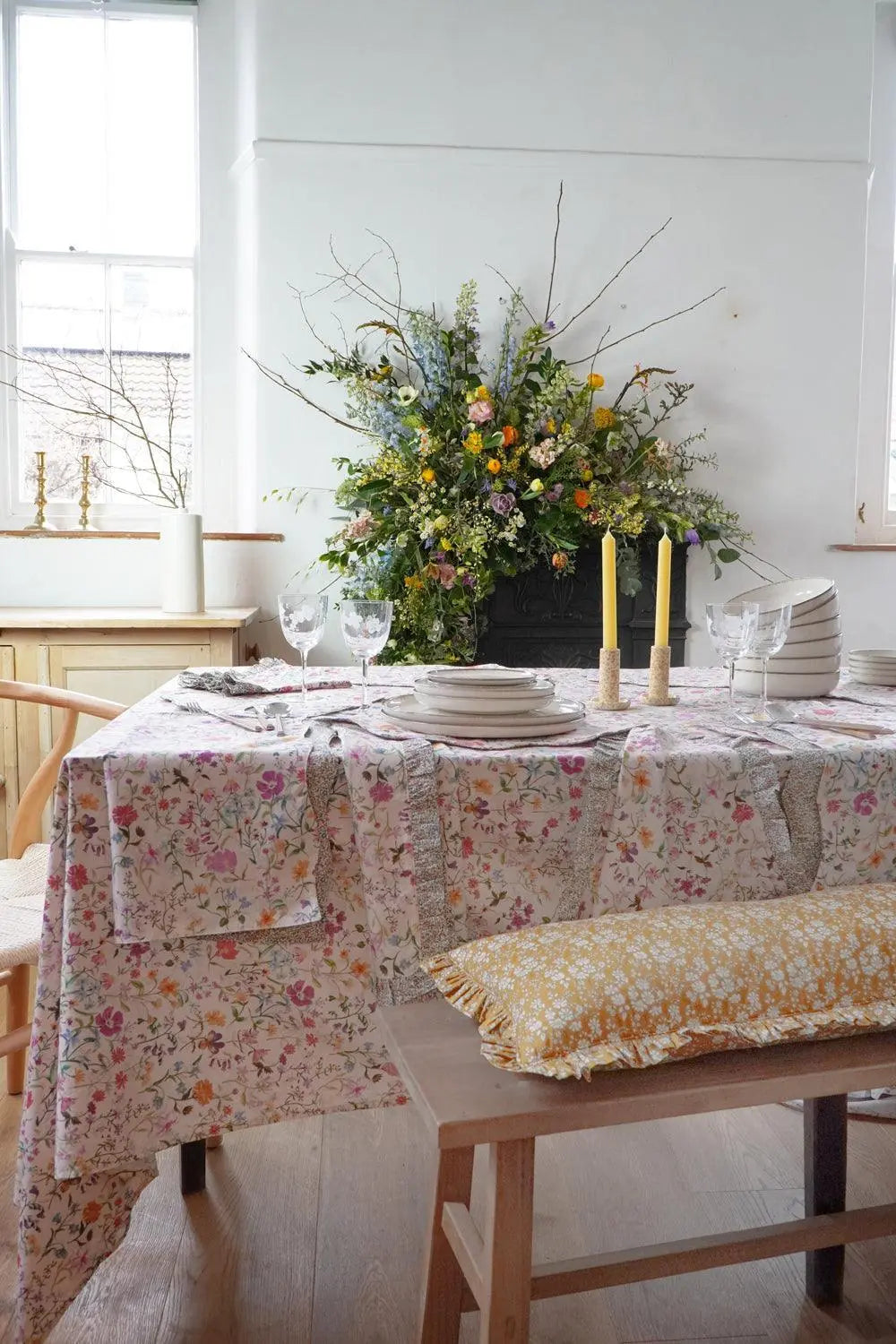 LINEN GARDEN Liberty Tablecloth Coco & Wolf