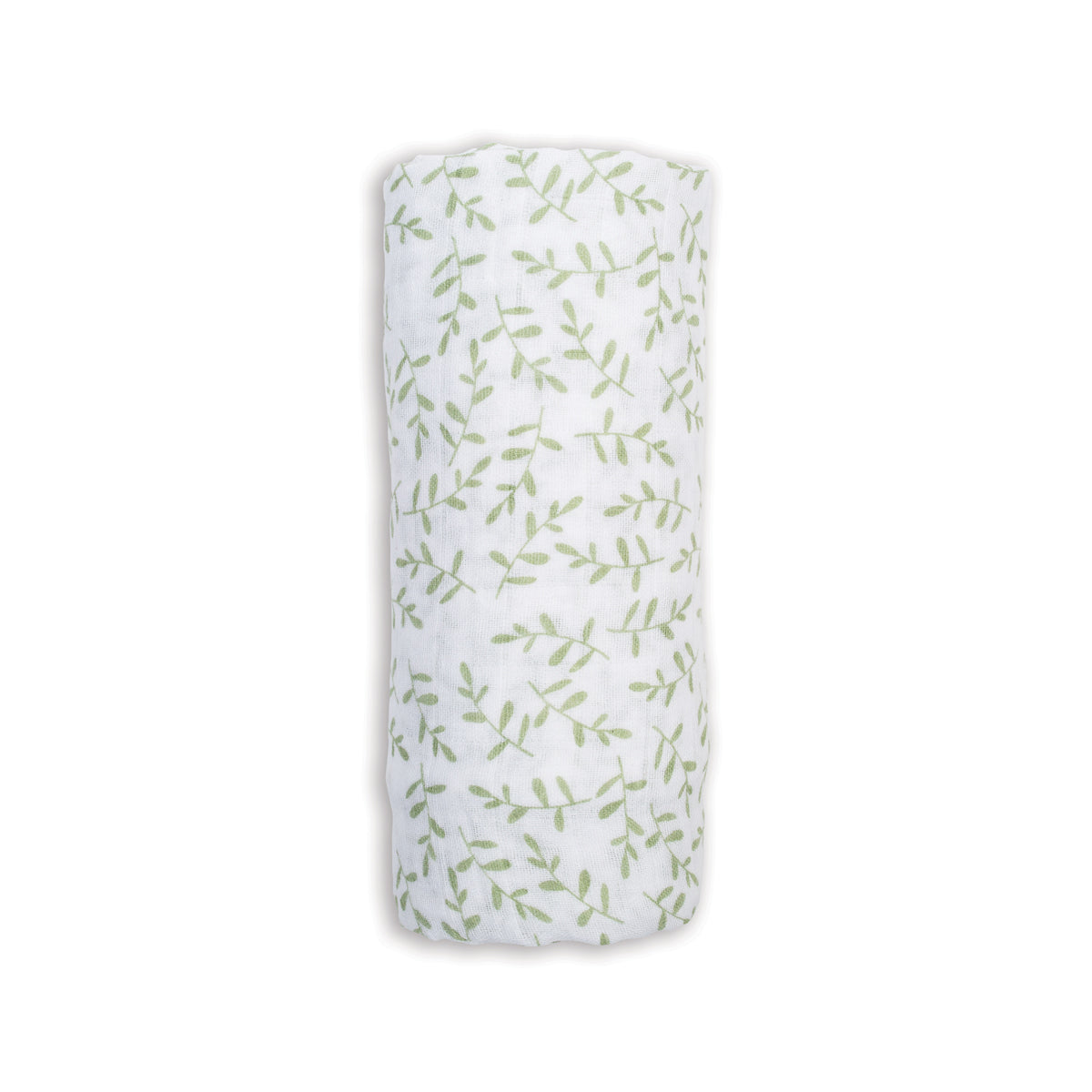 Lulujo - Muslin Swaddle - Greenery (100cm x 100cm) Lulujo