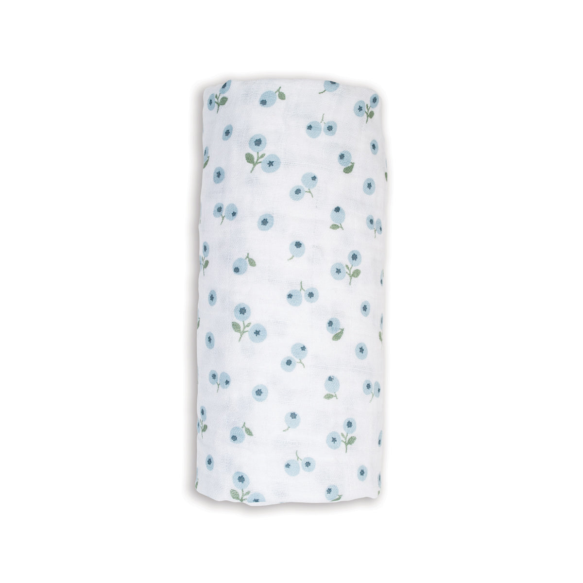 Lulujo - Muslin Swaddle - Blueberries (100cm x 100cm) Lulujo