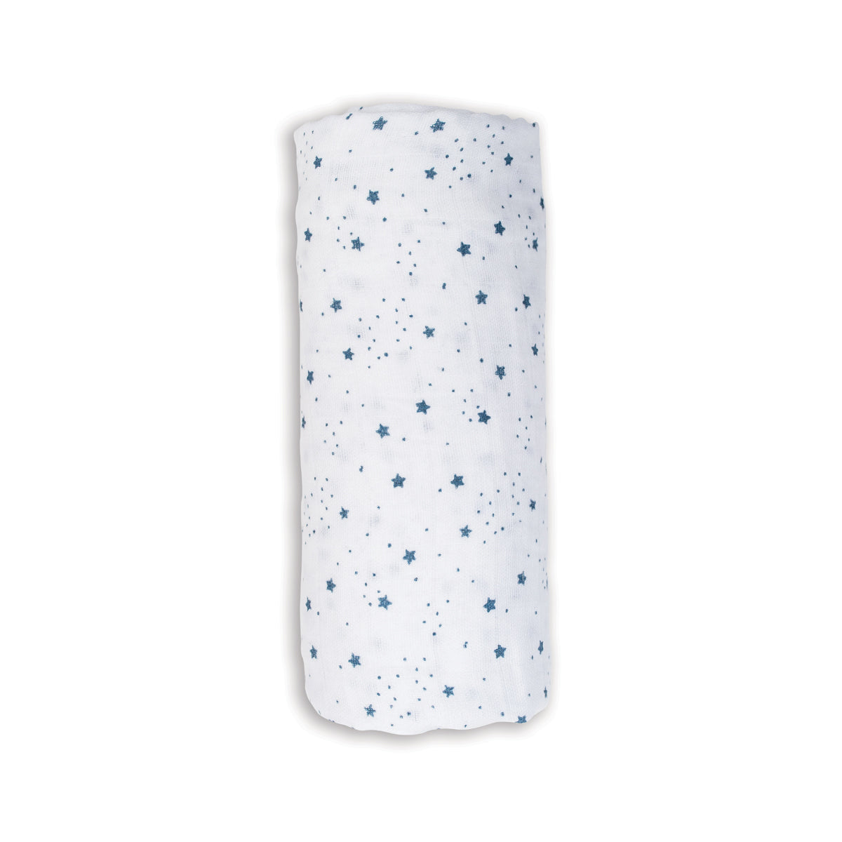Lulujo - Muslin Swaddle - Stars (100cm x 100cm) Lulujo