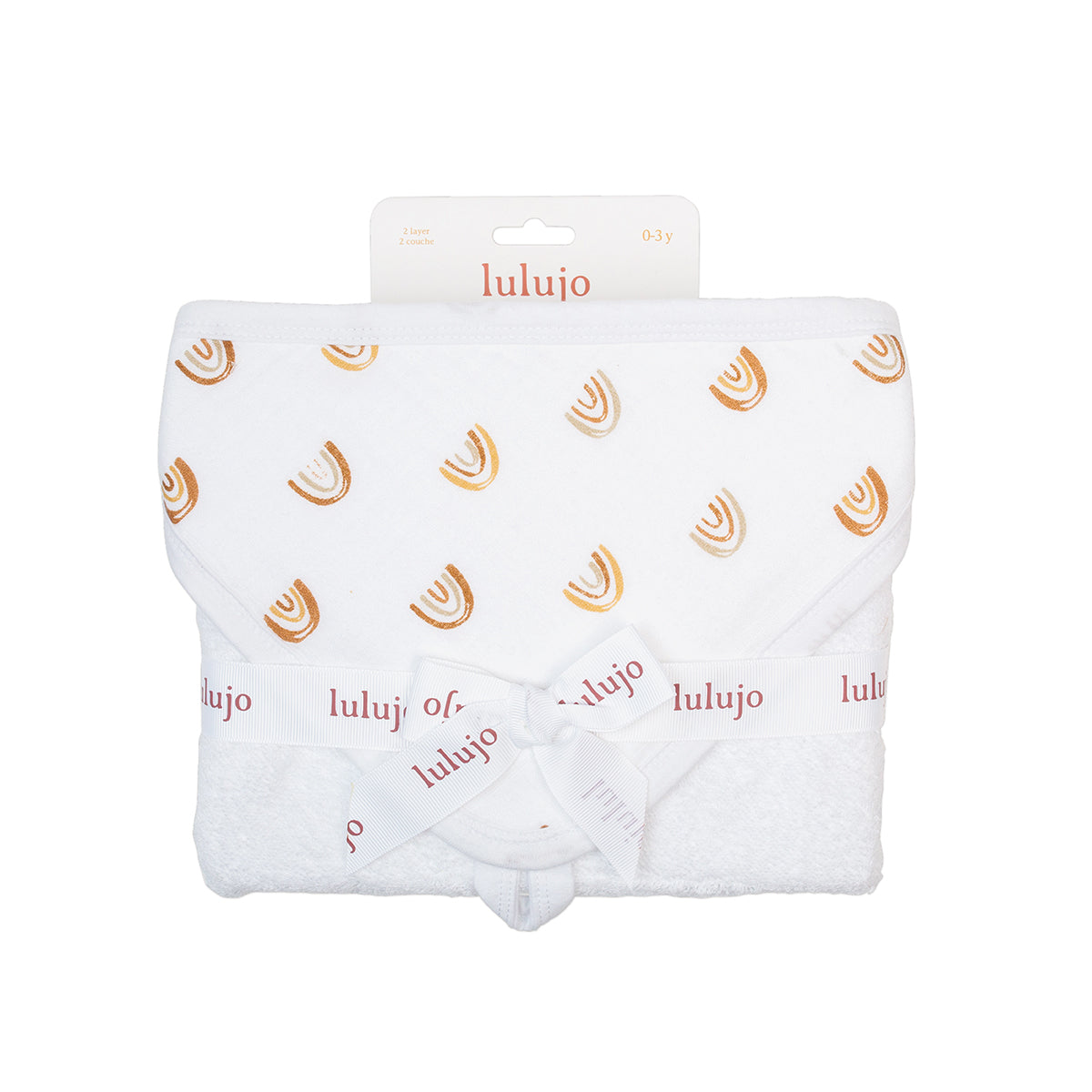 Lulujo - Hooded Towel - Rainbow Lulujo