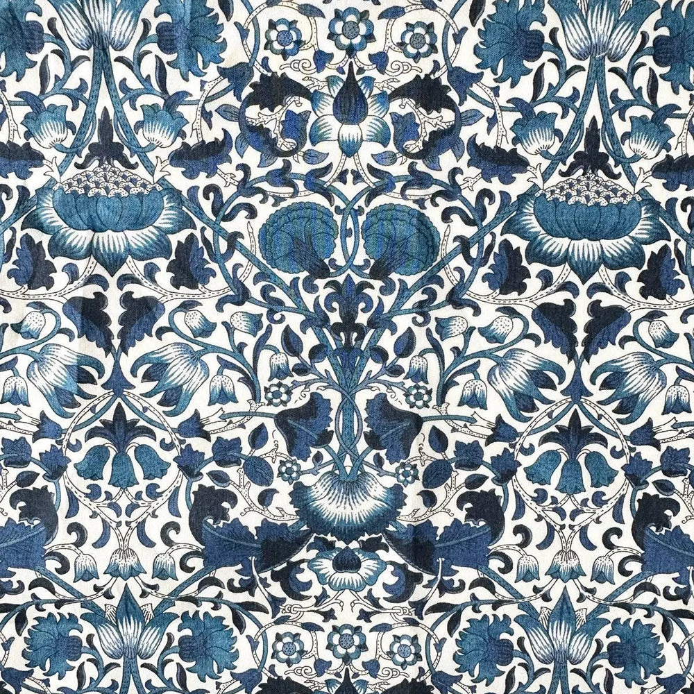LODDEN NAVY Liberty Flat Top Sheet Coco & Wolf