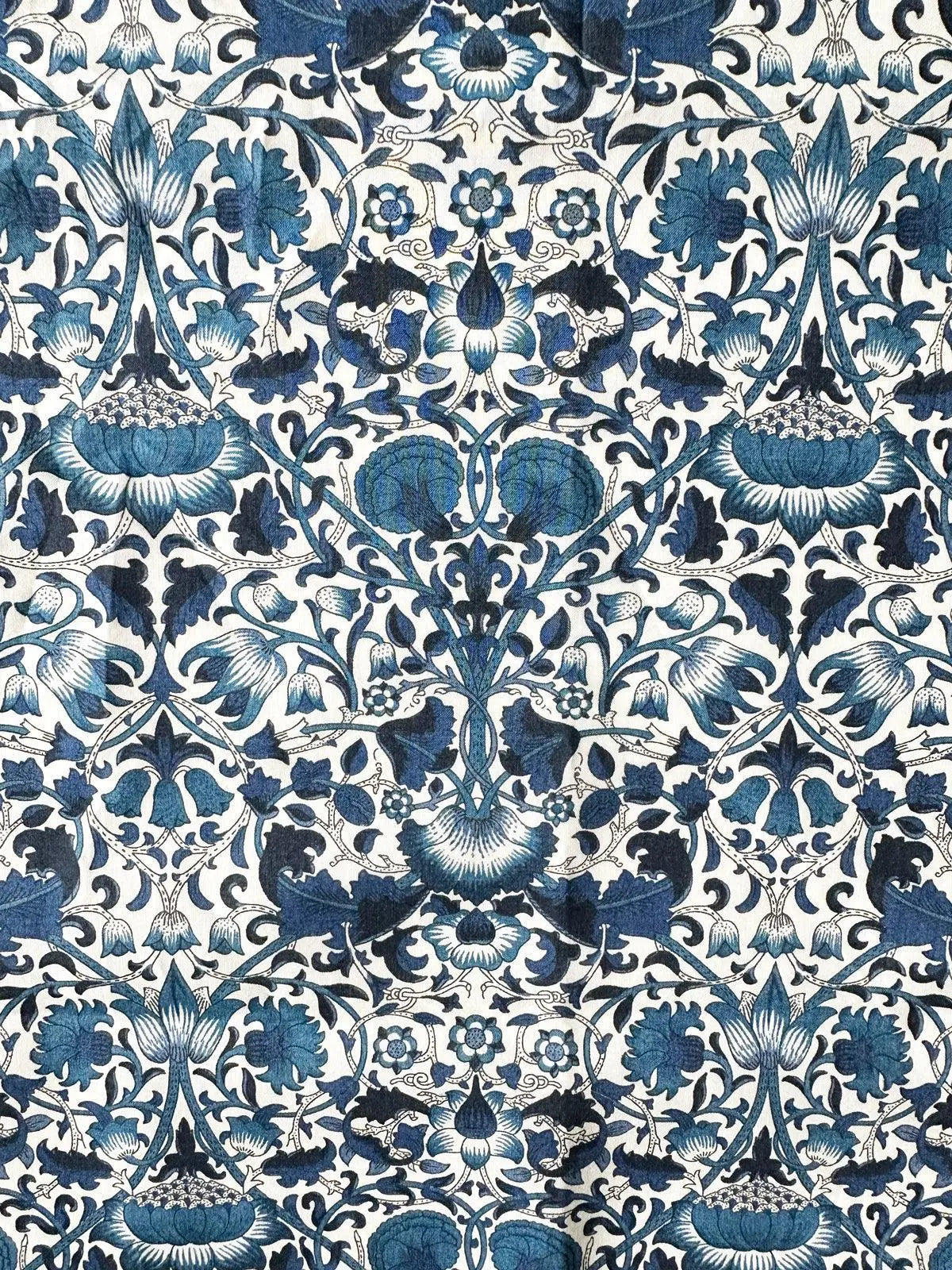 LODDEN NAVY Liberty Flat Top Sheet Coco & Wolf