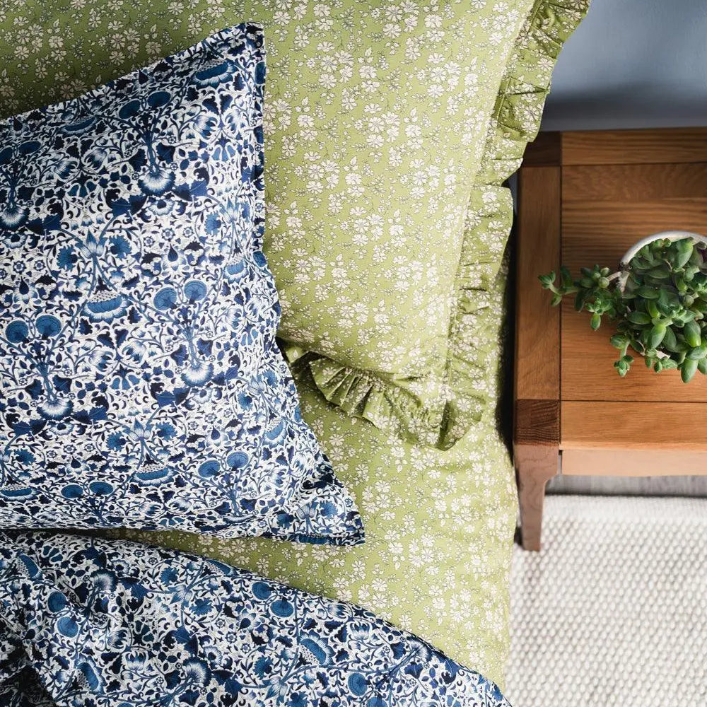 LODDEN NAVY Liberty Pillowcase Coco & Wolf