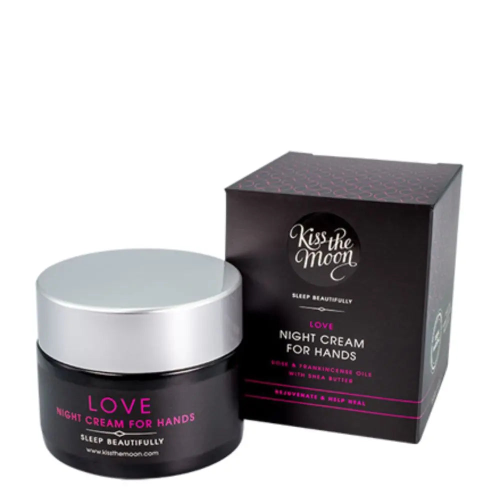 LOVE NIGHT CREAM FOR HANDS & PILLOW MIST COMBO | Rejuvenate with Rose and Frankincense Kiss the Moon