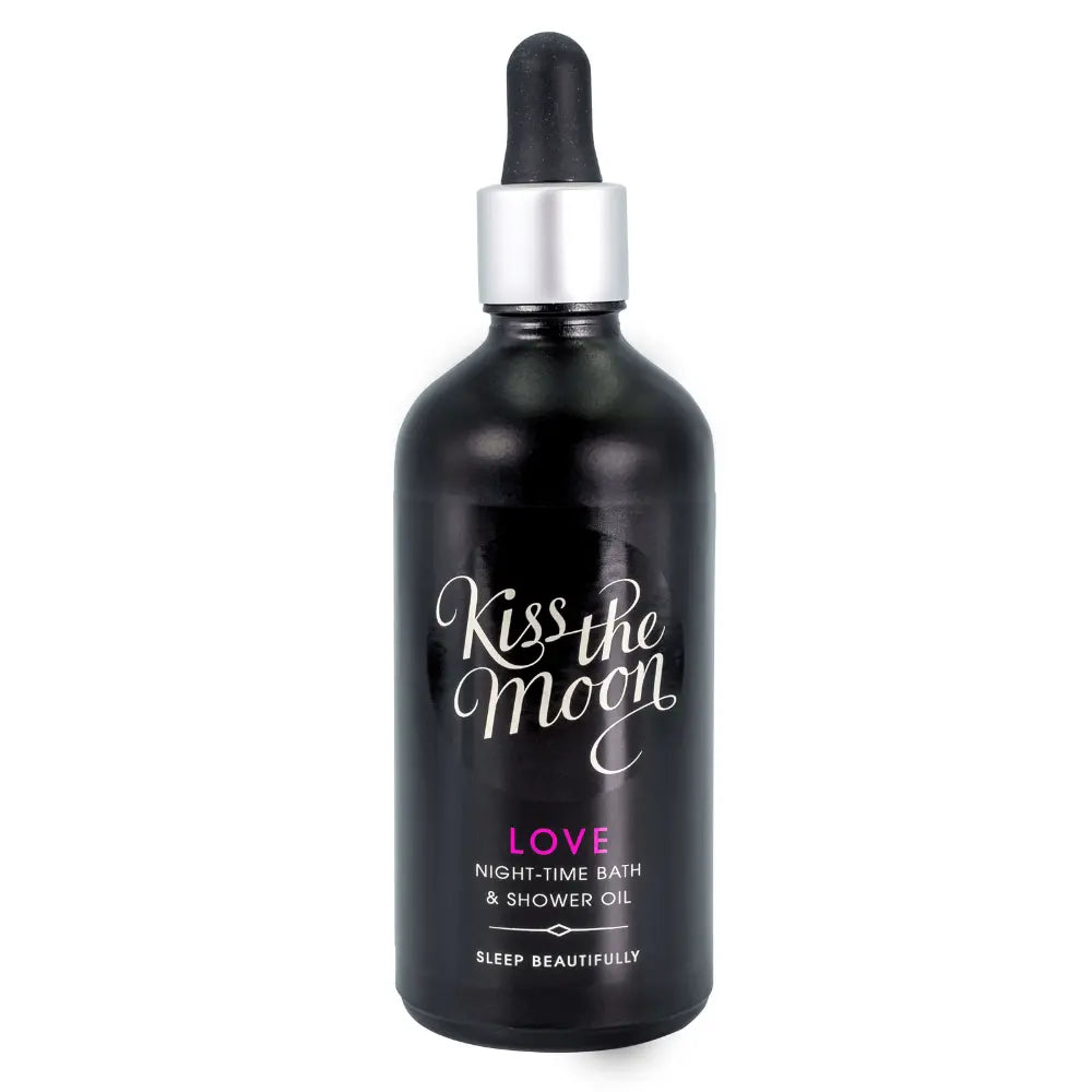 LOVE NIGHT-TIME BATH & SHOWER OIL | Relax with Rose & Frankincense Kiss the Moon
