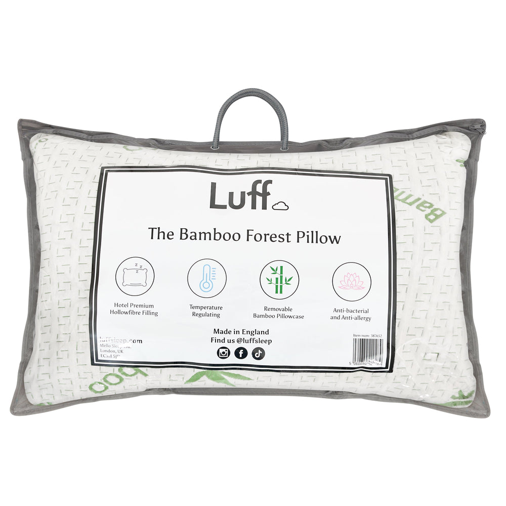The Bamboo Forest Hollowfibre Pillow Luff Sleep