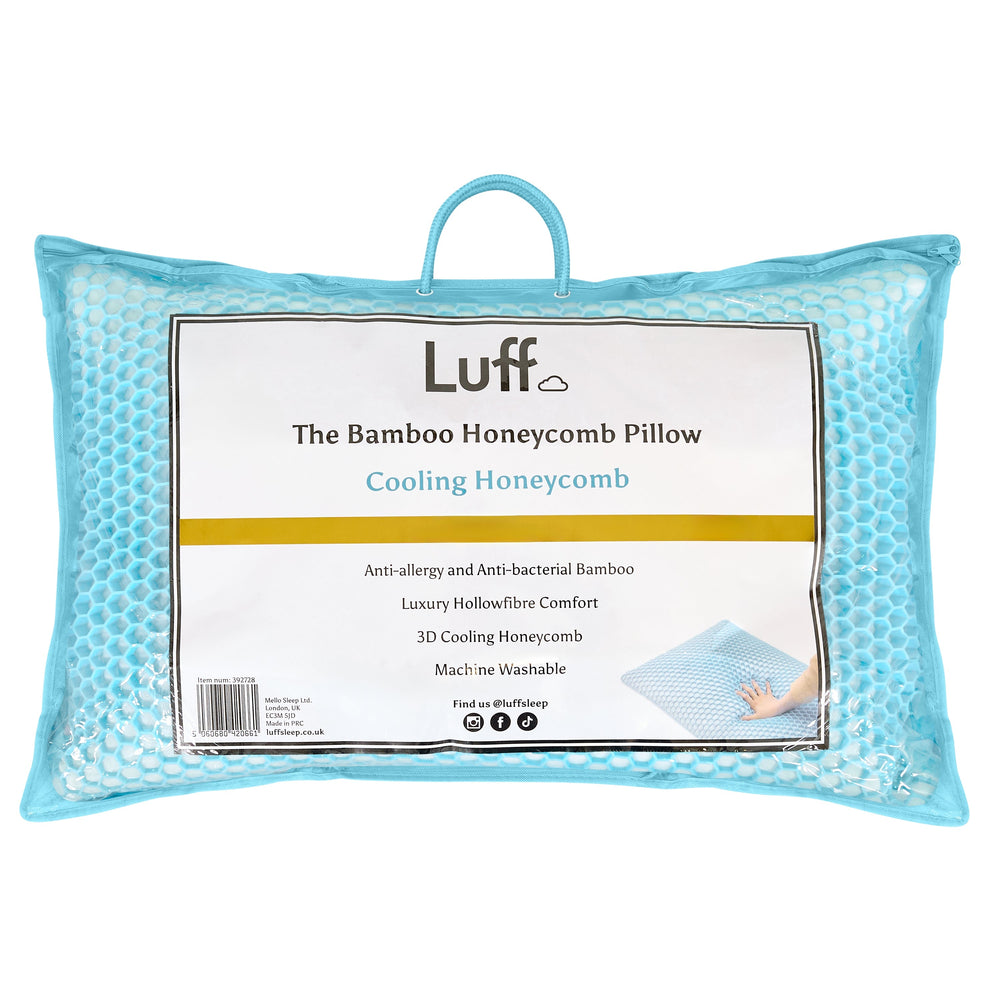 The Bamboo Honeycomb Pillow Luff Sleep