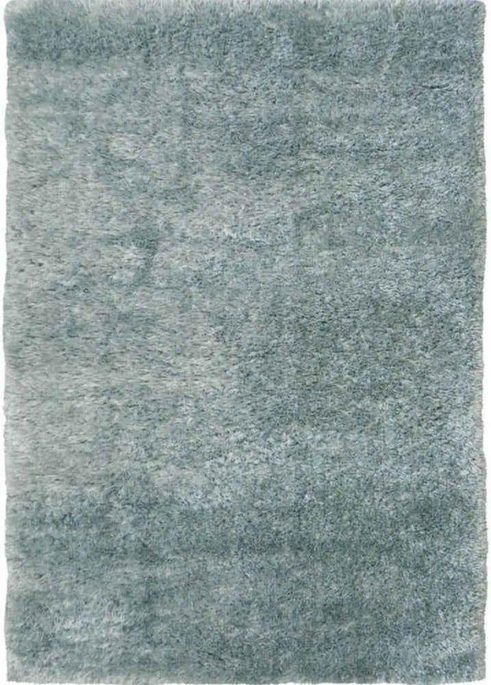 Lagom Duck Egg Blue Shaggy Rug The Rugs
