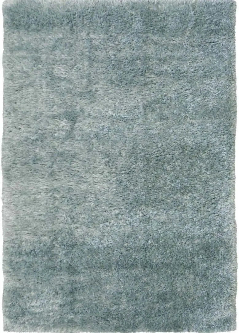 Lagom Duck Egg Blue Shaggy Rug The Rugs