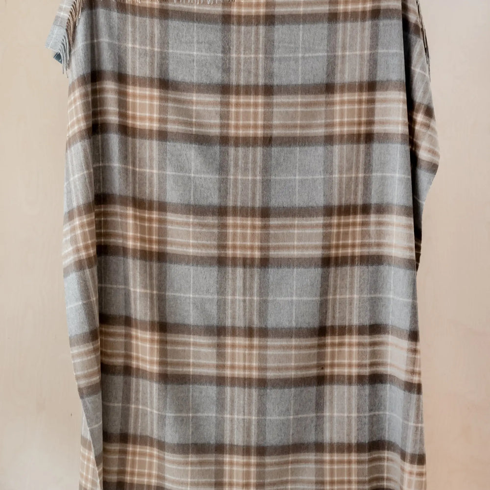 Lambswool Blanket in Mackellar Tartan TartanBlanketCo