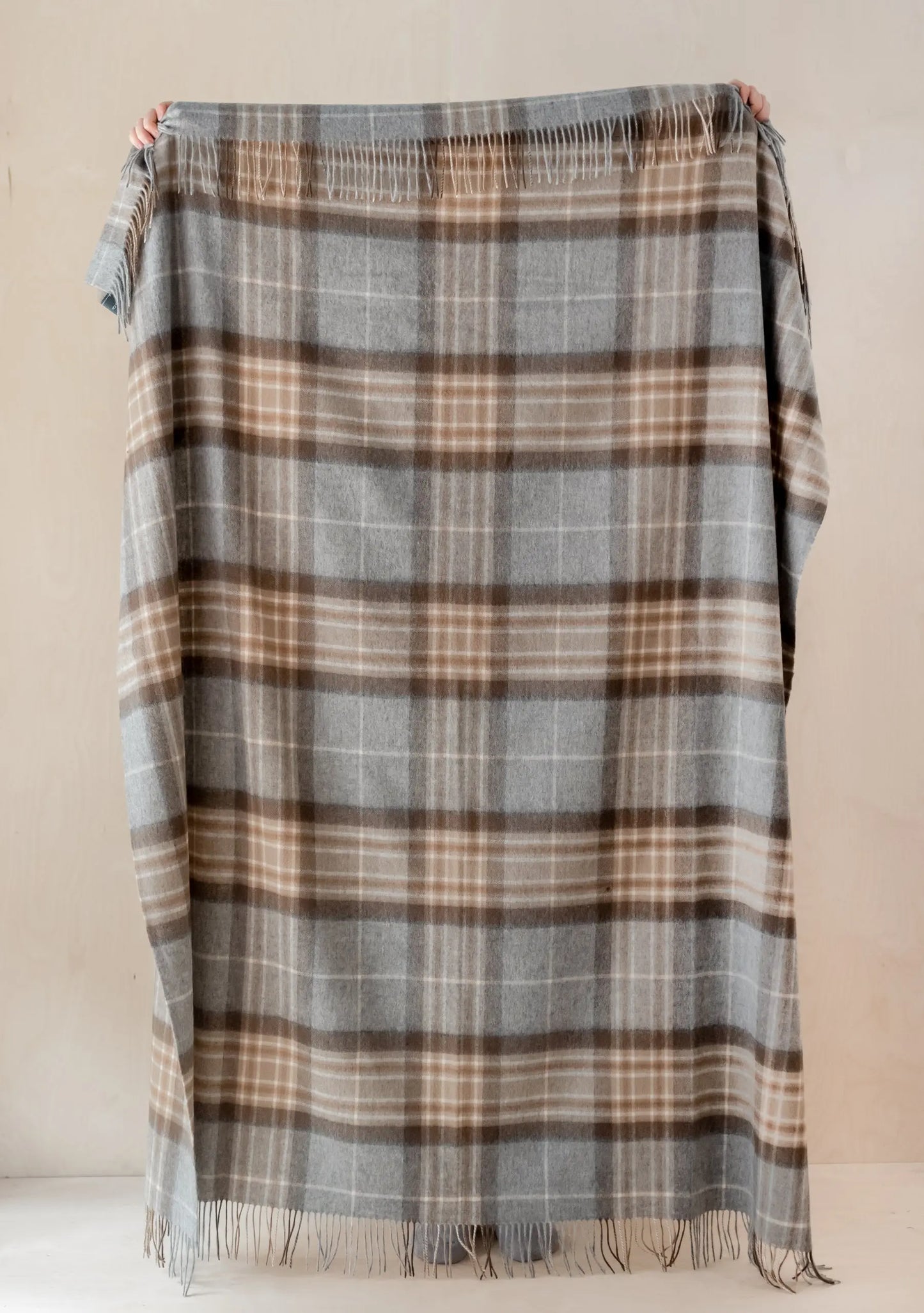 Lambswool Blanket in Mackellar Tartan TartanBlanketCo