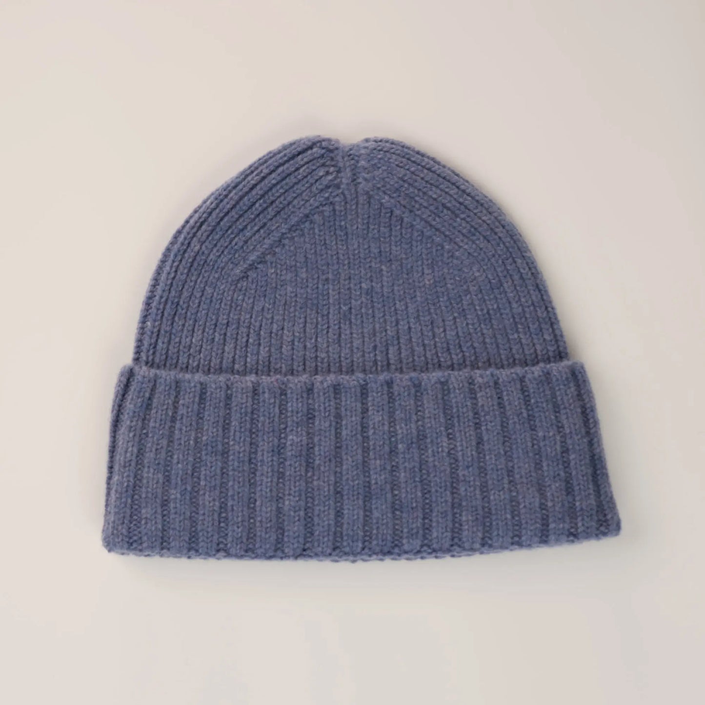 Lambswool - Furrow Hat - Blue Lovat Origin Knitwear