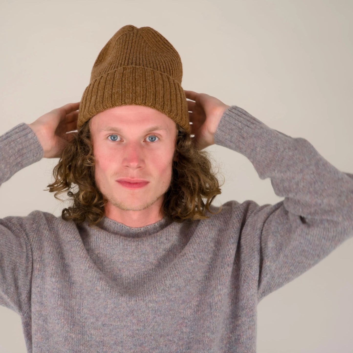 Lambswool - Furrow Hat - Driftwood Origin Knitwear