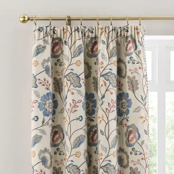 Lampasso Pencil Pleat Curtains Dunelm