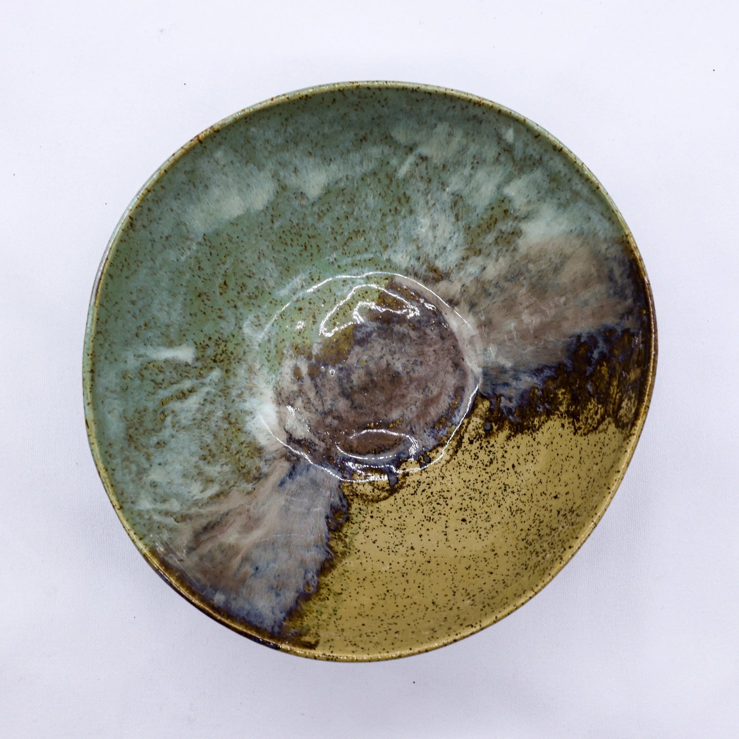 Large Saltwater Lavender Handmade Ceramic Stoneware Dinner Bowl Ribera Handmade Ceramics