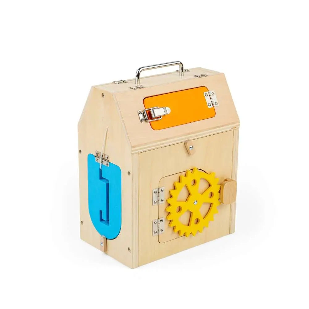 Latches & Catches House - Wooden Toy Toby Tiger