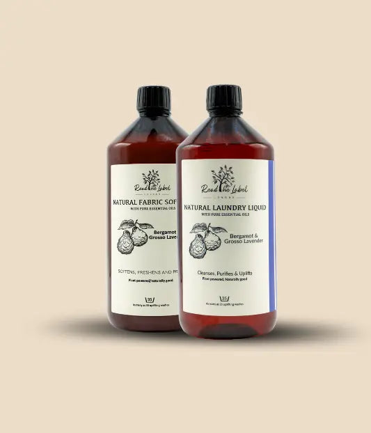 Laundry Duo Bundle – Natural Detergent & Fabric Softener Read The Label London