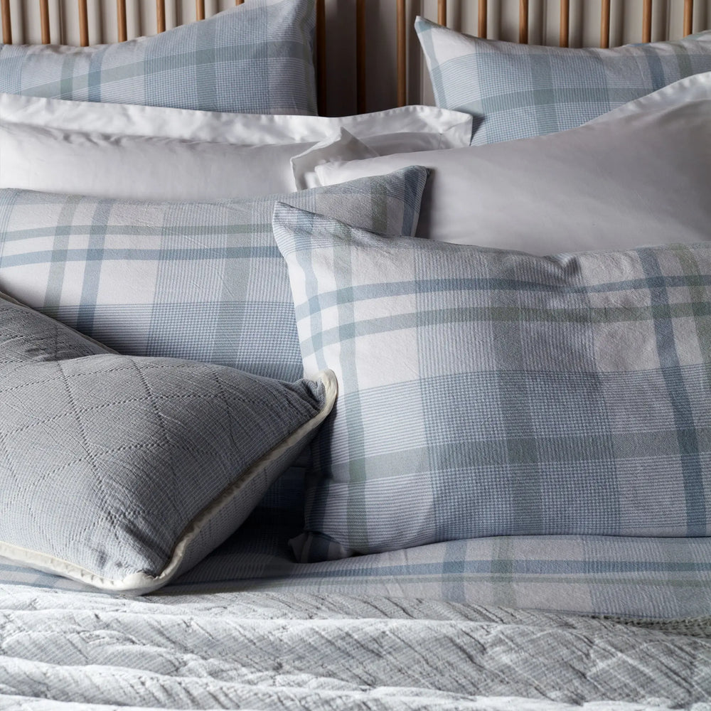 Lauren Check 100% Cotton Housewife Pillowcase The Secret Linen Store